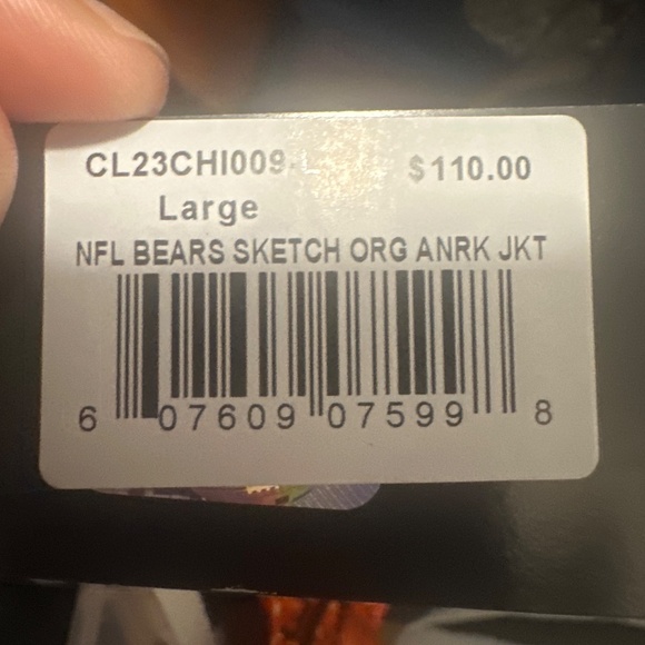 NWT Chalk Line Bears windbreaker - Picture 6 of 6